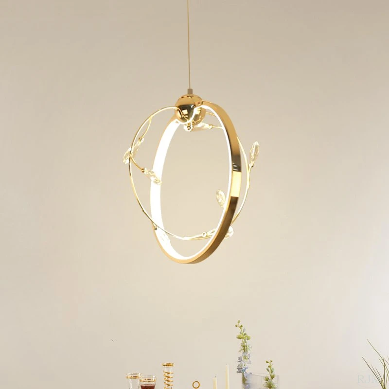

Nordic Post-modern LED Pendant Lights Crystal Suspension Modern Hanging Lights Living Room Kitchen Dining Room Light Fixtures