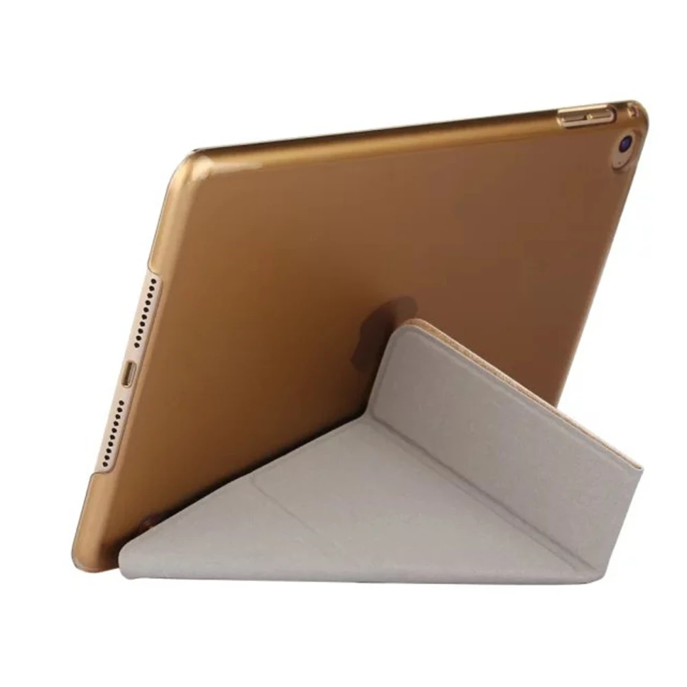 Ультратонкий чехол для IPad Mini4 из искусственной кожи с подставкой эластичный