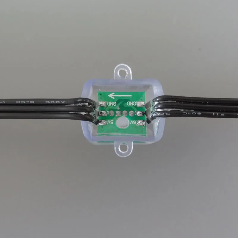 Квадратный тип DC5V адресуемый 12 мм SM16703 светодиодный смарт пиксельный узел света
