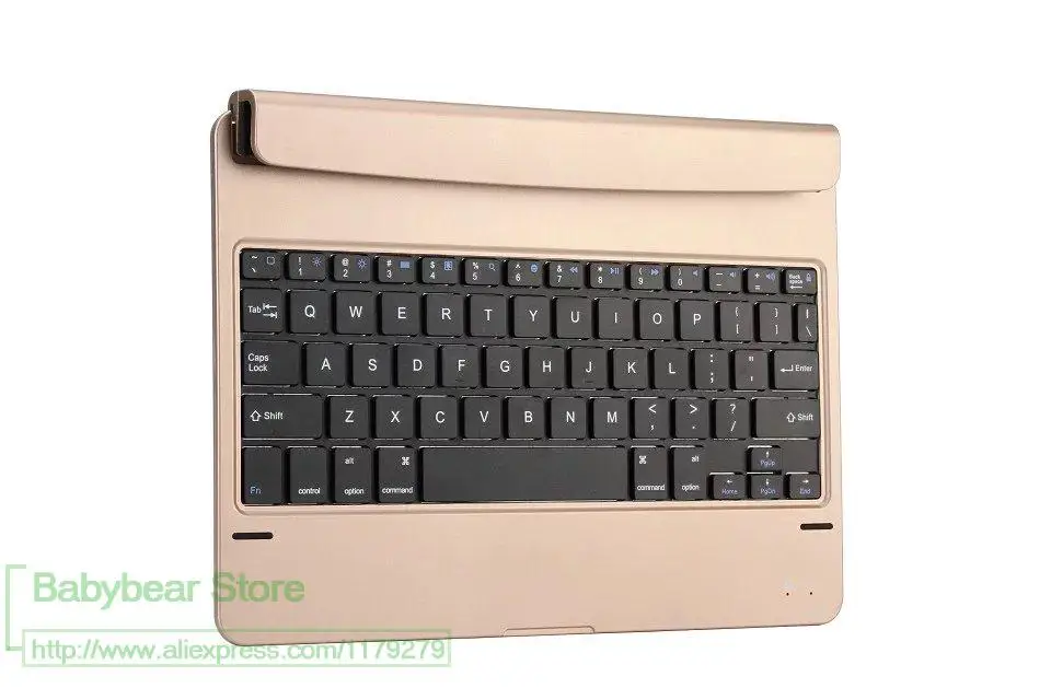 Беспроводная копировальная Bluetooth клавиатура из алюминиевого сплава с док