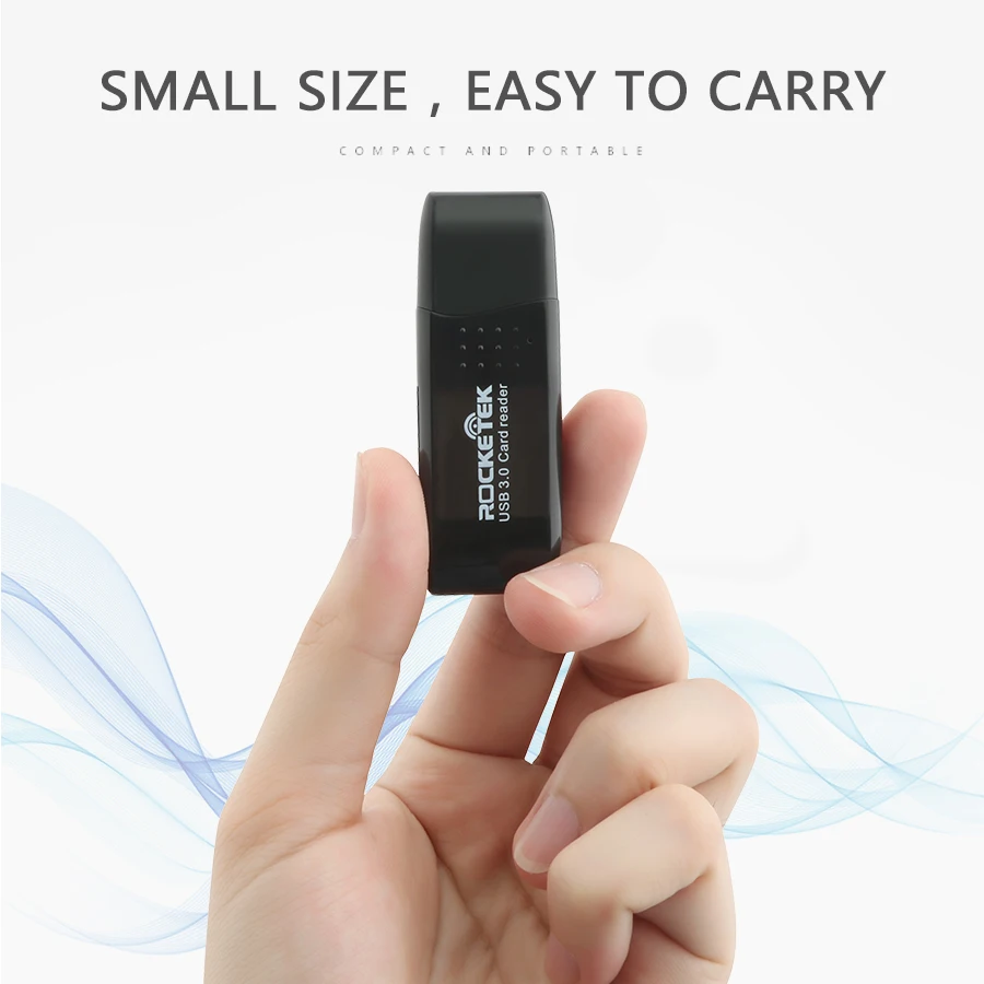 Rocketek usb 3 0 multi 2 в 1 памяти OTG Телефон card reader 5 Гбит/с адаптер для SD TF micro pc компьютер