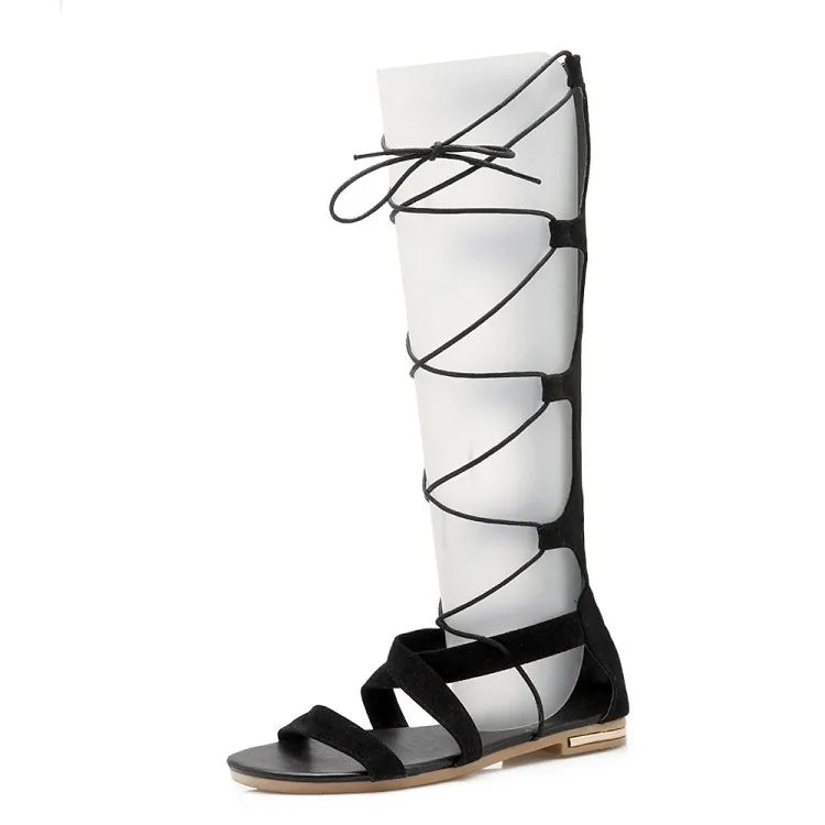 Женская обувь Сандалии гладиаторы Модная женская размера плюс 34 43 и выше Обувь 2017