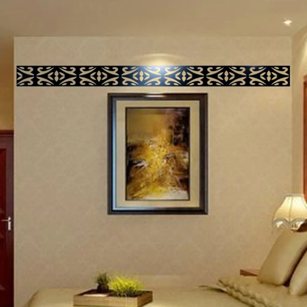10 шт. DIY современная акриловая пластиковая Зеркальная Наклейка Ar hall наклейки для