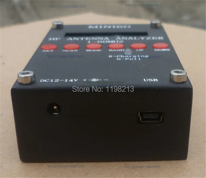 Мини HF ANT SWR антенный анализатор SARK100 для любительской радиосвязи Hobbists с