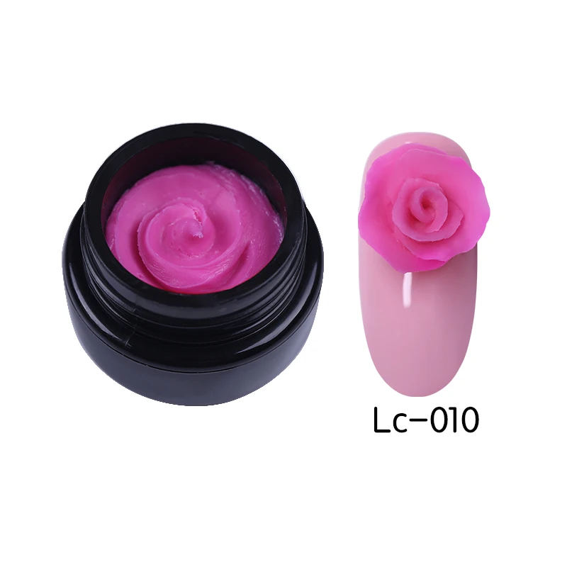 LC-10 LILYCUTE 4D резной УФ гель для резьбы краска для рисования лак скульптура Пластилин маникюр Дизайн ногтей моделирование краски гель - Цвет: LC-10