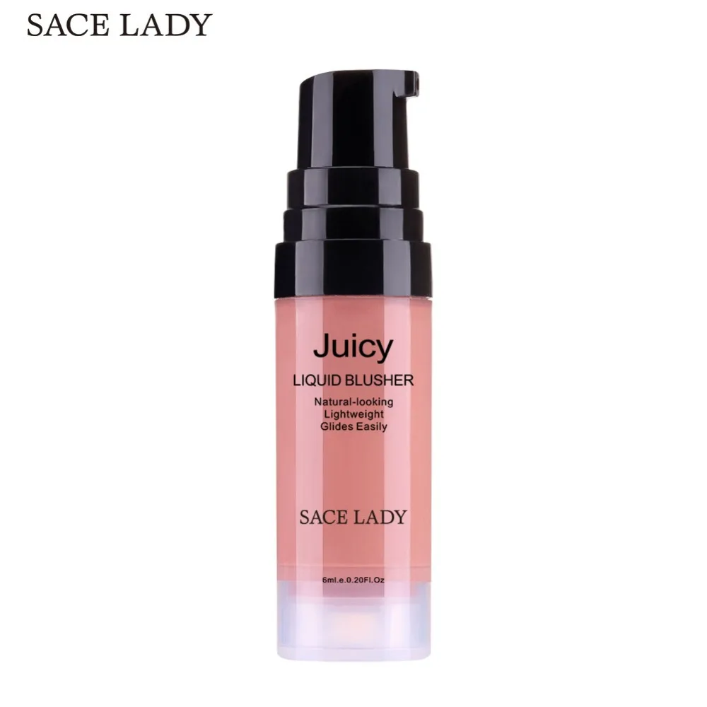 SACE LADY макияж Жидкие Румяна профессиональный розовый цвет румяна длится долго 4