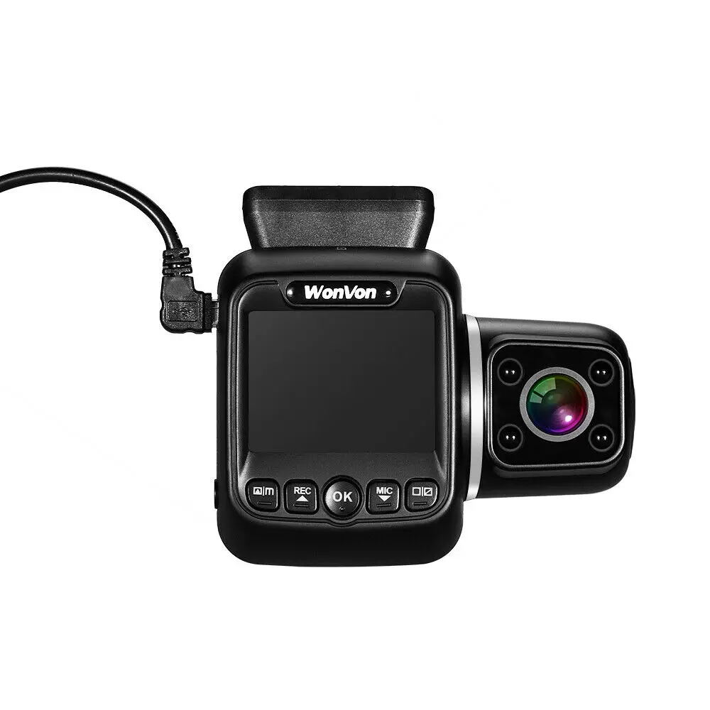 Wonvon M2 двойной объектив Dash Camera1080P 30FPS WiFi Автомобильный видеорегистратор NT96660 2 камеры для Uber Lyft грузовик такси