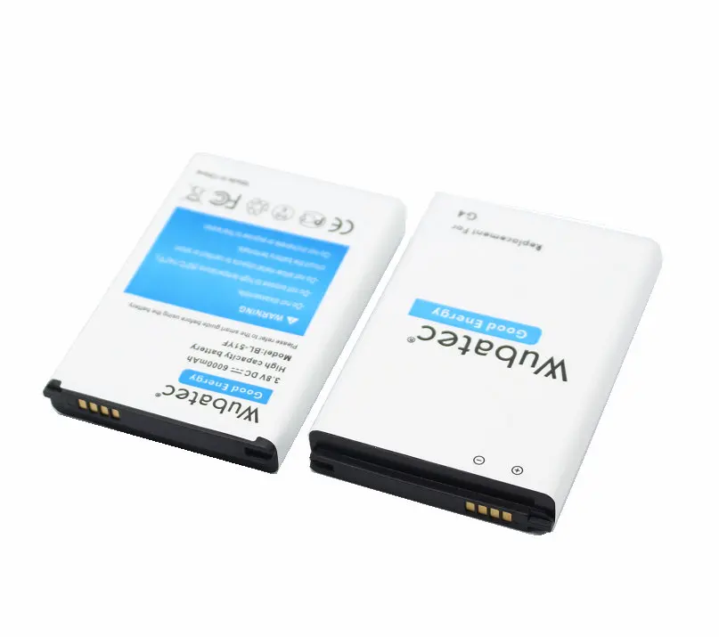 Wubatec 1x6000mAh G4 BL 51YF Расширенная батарея + задняя крышка для LG H818 VS999 VS986 US991 F500 F500S F500K