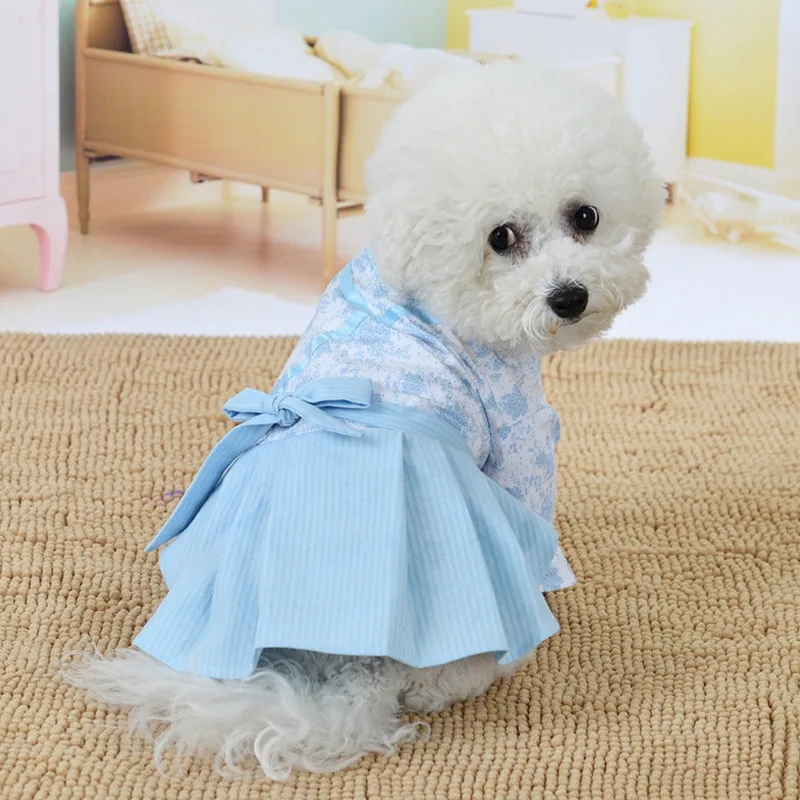 Платья для собак платье домашних животных и кошек летнее дышащее принцессы с