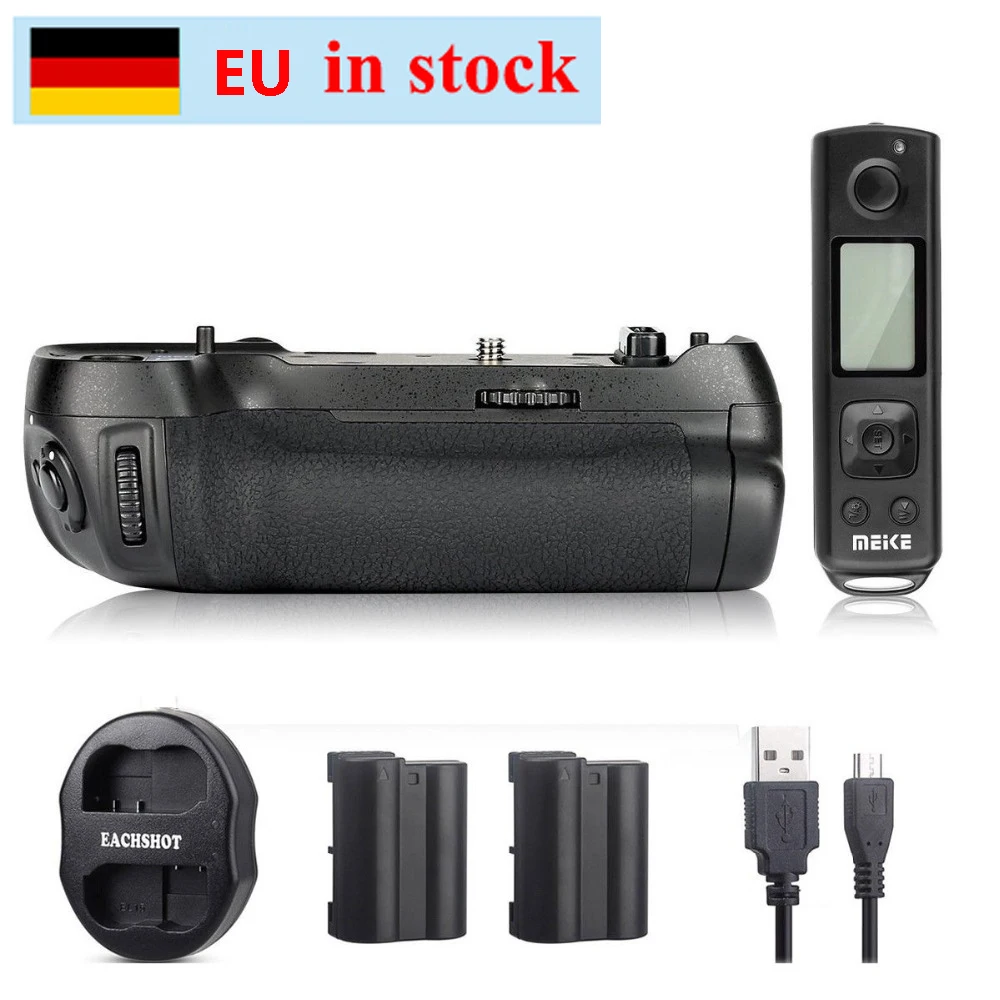(Расположение в ЕС) Meike MK D850 Pro w/2 4G беспроводной пульт дистанционного управления