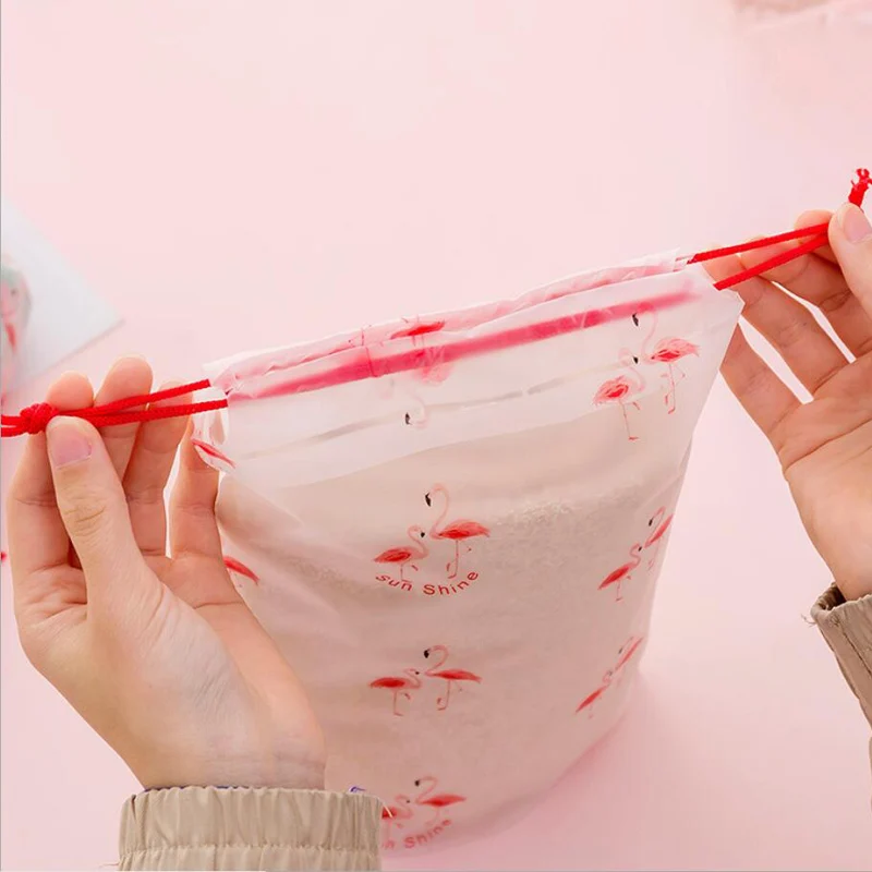 Портативная водонепроницаемая сумка на шнурке мультяшная дорожная Сумочка для