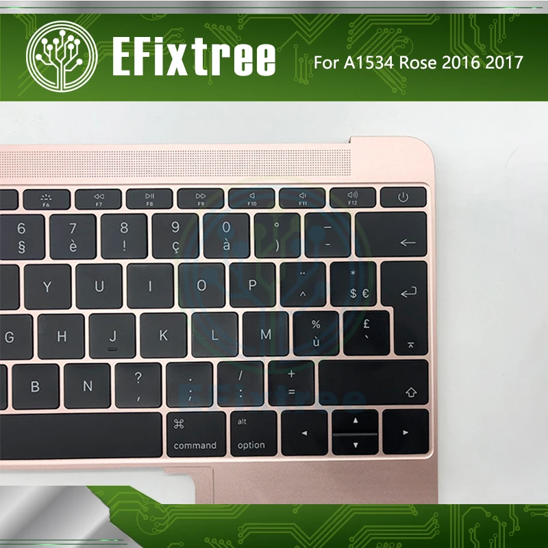 Розовое золото Topcase C чехол Корпус для Macbook Retina 12 ''a1534 Топ с клавиатурой
