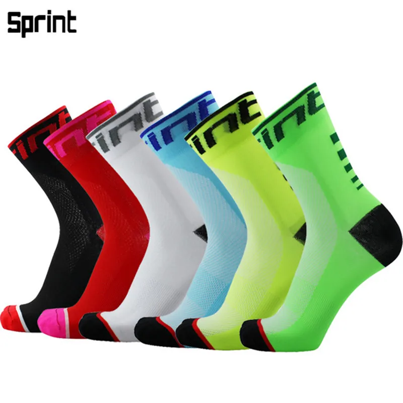 

Compressprint Professional Brand Cycling Sport Socks Protect Feet Breathable Wicking Socks Cycling Socks Bicycles Socks