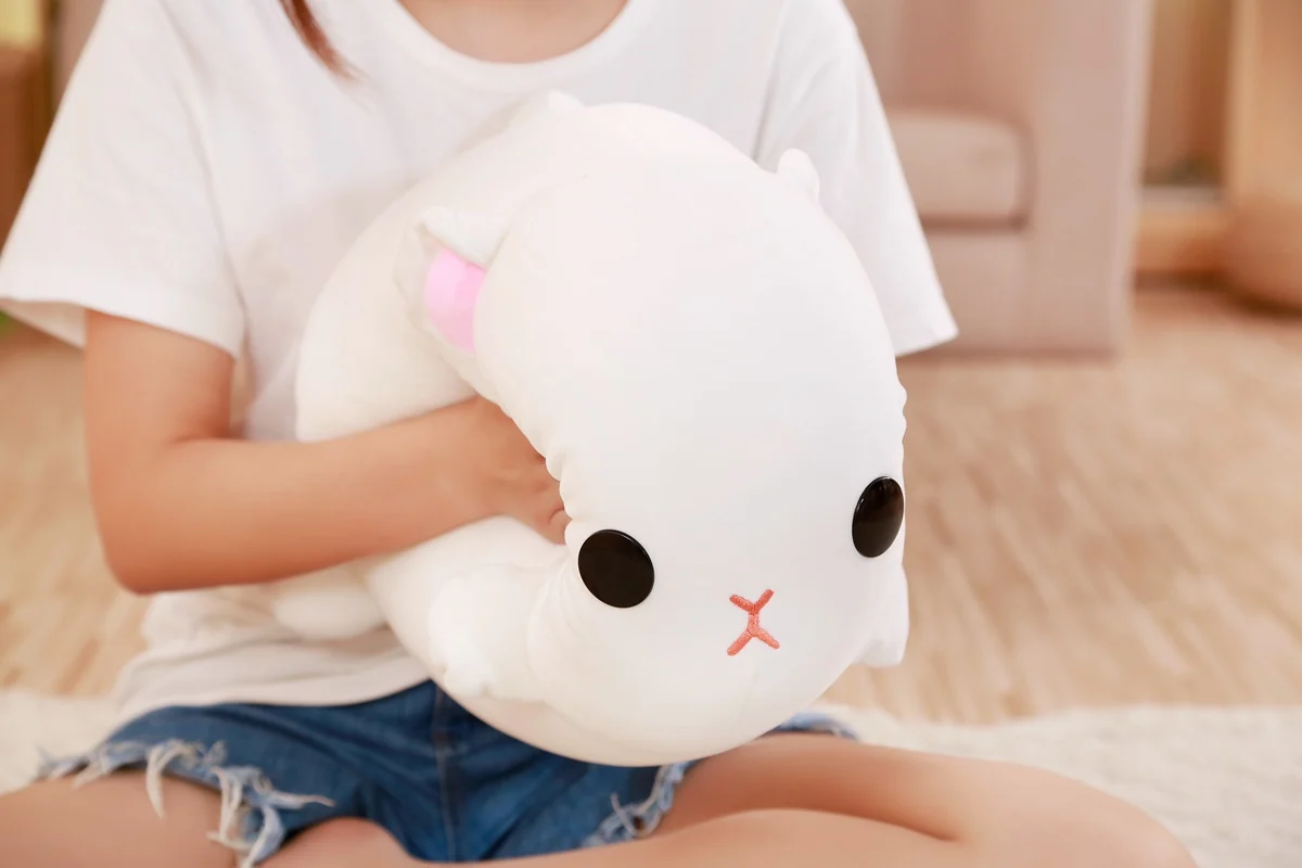 1 шт. 35/45 см Kawaii Лежа кошка, плюшевые игрушки, мягкие милые зимние ботинки чучело кукла прекрасный со звуком, детские игрушки для девочек день рождения, День Святого Валентина подарок