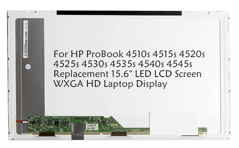 Для HP ProBook 4510s 4515s 4520s 4525s 4530s 4535s 4540s 4545s 15 6 s сменный светодиодный ЖК экран дюйма WXGA HD