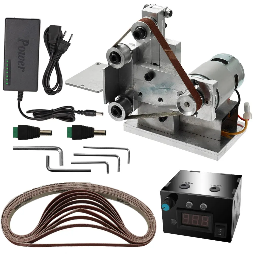 Многофункциональный измельчитель мини электрический ленточный шлифовальный