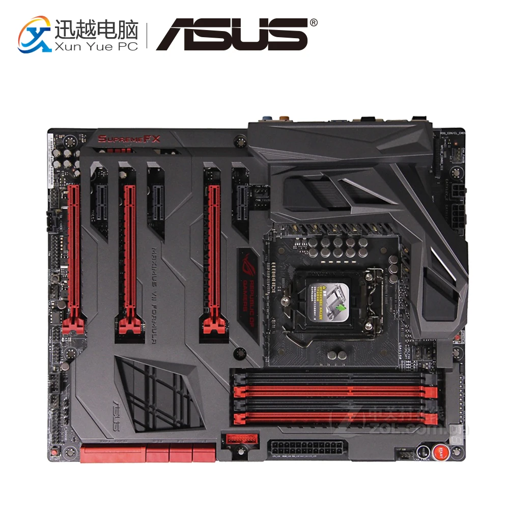 Материнская плата Asus Maximus VII Formula для настольных ПК Z97 Socket LGA 1150 Core i7 i5 i3 DDR3 32G USB3.0 ATX