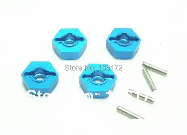 Ewellsell R/C автомобильные гайки/адаптер ступицы для радиоуправляемого автомобиля 1/10