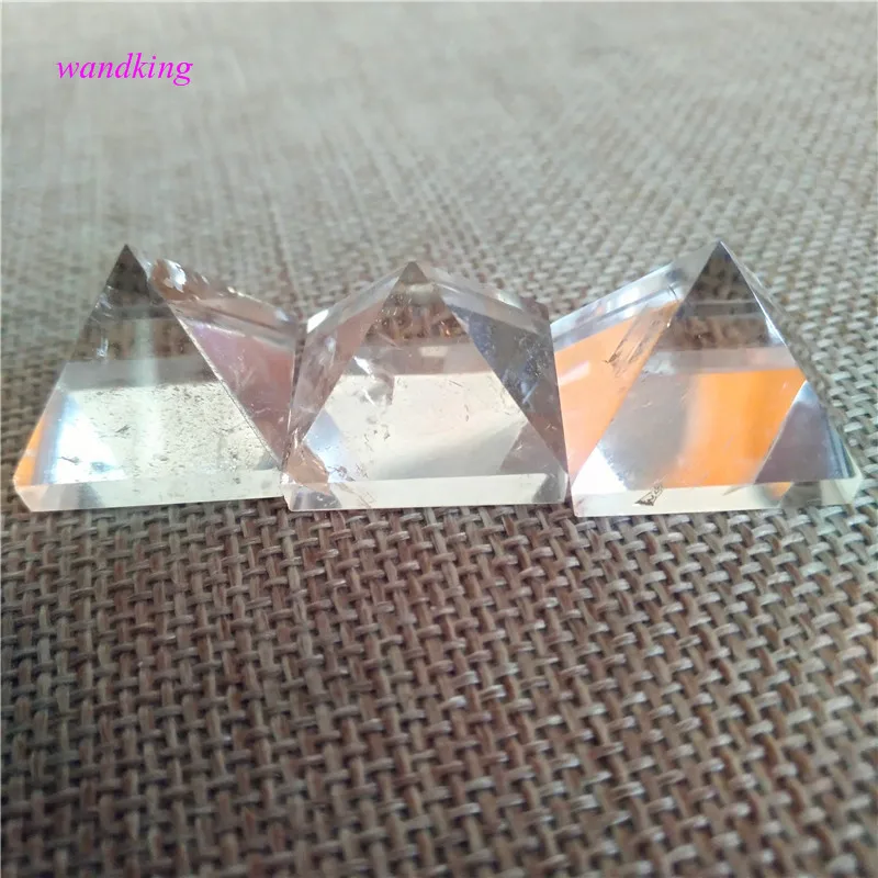2 см пирамида из кристалла кварца натуральный декоративный с украшением в виде