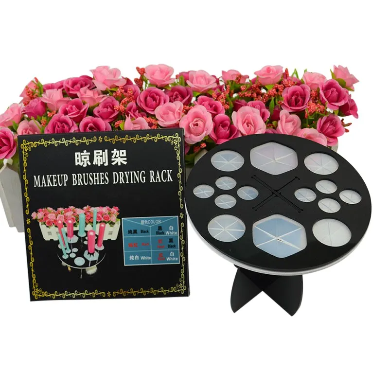 Новый держатель для кистей макияжа стойка Косметическая сушилка органайзер