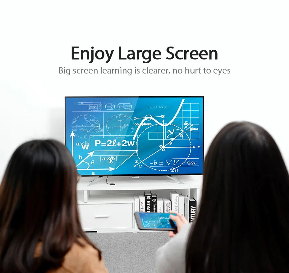 Vention беспроводной HDMI ТВ приемник 2,4G/5G WiFi Дисплей проектор 4K HD tv адаптер для Smart tv Stick для Android IOS беспроводной адаптер