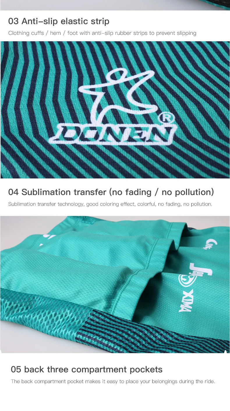 DONEN PRO Team jersey Наборы для мужчин летние велосипедные Джерси велосипедные шорты велотрусы ropa ciclista для мужчин