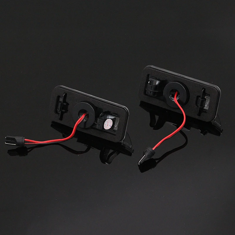 2 шт./лот светодиодные лампы номерного знака автомобиля без ошибок 24 SMD для