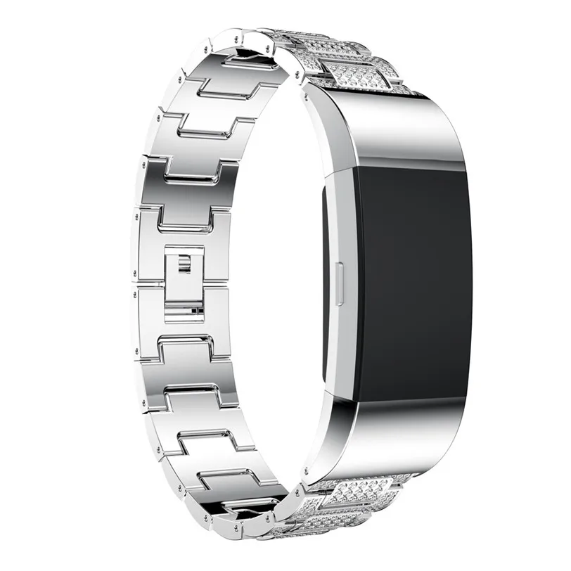 Fashion Wristband Stainless Steel Watch Bracelet Band Strap For Fitbit Charge 2 PG9 Professional Drop Shipping | Электроника