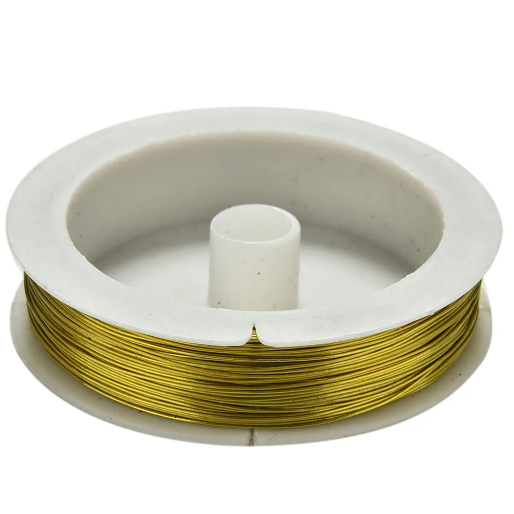 Металлическая проволока для поделок 40 м 0 5 мм|wire for flowers|flower wireiron wire |
