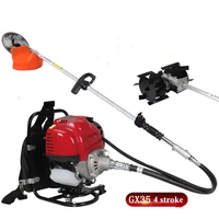 new model china gx35 2 in 1 metal frame knapsack weed cutting machinefarm agriculture machinery brush cutter grass trimmer
