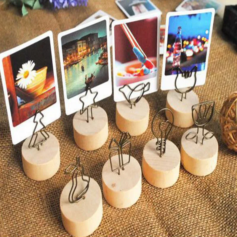 BALLE круглая деревянная основа фоторамка из железа для рождественской вечеринки