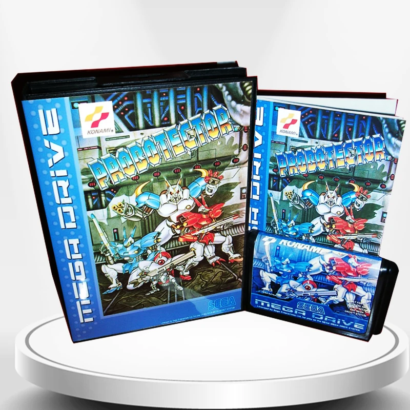Европейское покрытие Probotector работает только с PAL коробкой и руководством для