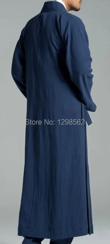 Унисекс хлопковые и льняные буддистские костюмы монахи униформы робезен