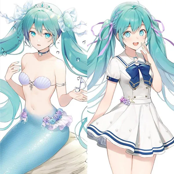 Mew VOCALOID Hatsune Miku косплей костюм матроса костюм студенческое платье Повседневная одежда
