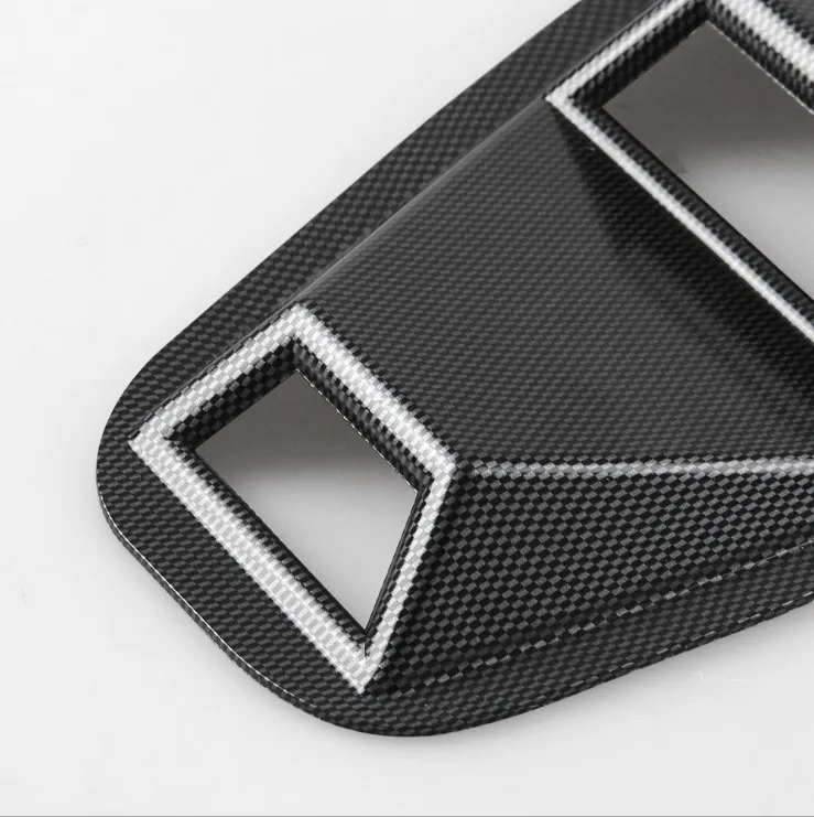 1 пара боковых накладок на окна для 15-18 Ford Mustang Air Vent Стайлинг автомобиля внешняя