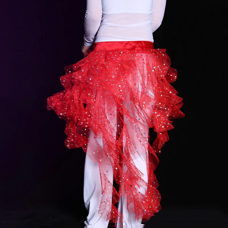 Мода Bellydance хип шарф пояс юбка обертывание элегантный Египет блёстки живота танец