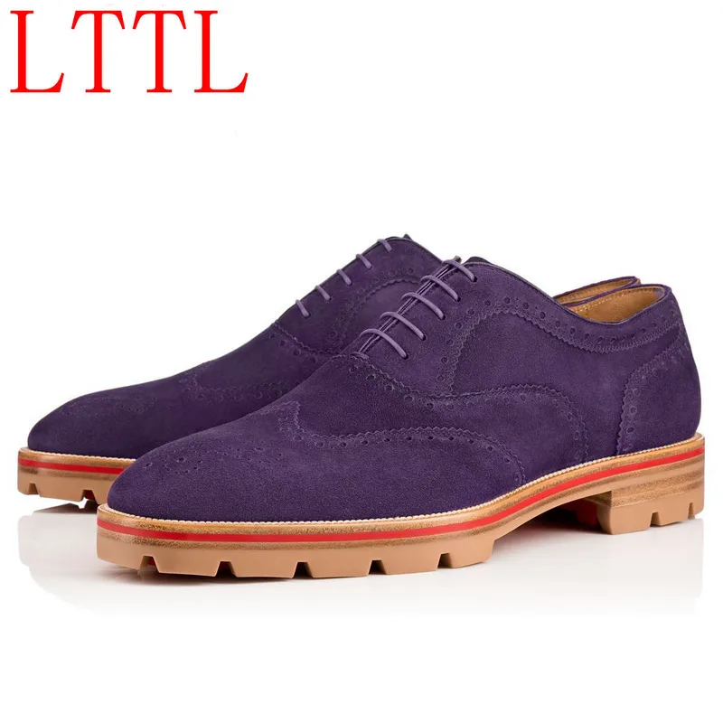 Туфли LTTL мужские классические повседневные на шнуровке круглый носок криперы