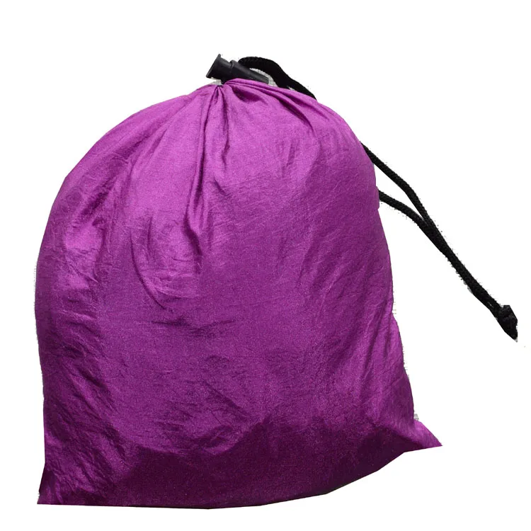 Гамак Портативный парашютный на 1 человек гамак для кемпинга и выживания в саду