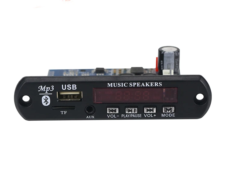TDA7492P 25 Вт+ 25 Вт Bluetooth усилитель доска+ MP3 декодер доска WAV APE без потерь аудио USB TF AUX DC12V-24V