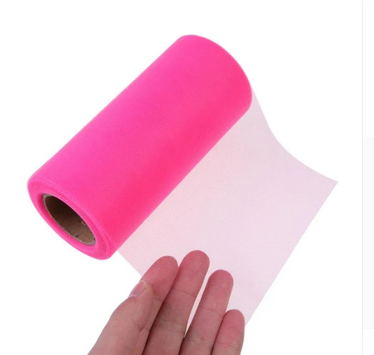 Рулон органзы с марлевым элементом 15 см * 22 м 5zSH75|tulle rolls|tissu tulletull tutu roll |