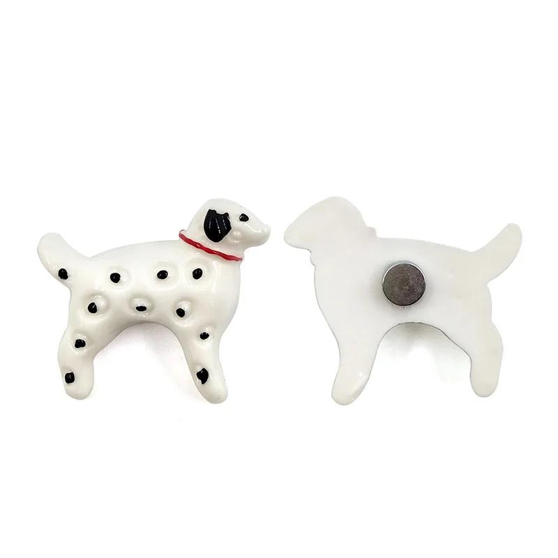 3 шт. Собака Щенок еда дом магниты на холодильник мультфильм миниатюрные животные