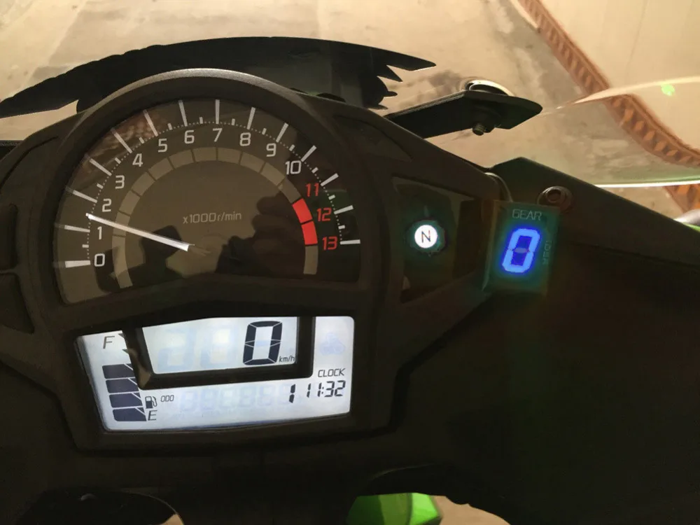 Индикатор переключения передач для мотоциклов Suzuki GSX R600 R750 GSX1400 SV650 SV1000 DL650 GSX650F