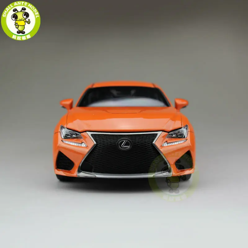 1/18 RC F RCF литая модель автомобиля игрушки детские подарки для мальчиков девочек коллекция хобби оранжевый