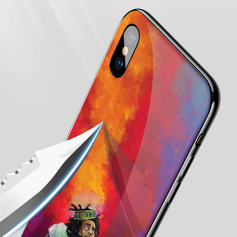 Чехол Lavaza OMB Peezy j cole из закаленного стекла ТПУ для iPhone 6 6S 7 8 Plus 5 5S SE XR X XS 11 Pro MAX чехол