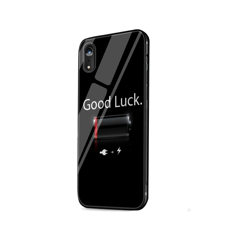 Забавный стеклянный чехол Desxz для iPhone 5 5S SE 6 6S 7 8 Plus X XS XR Max |