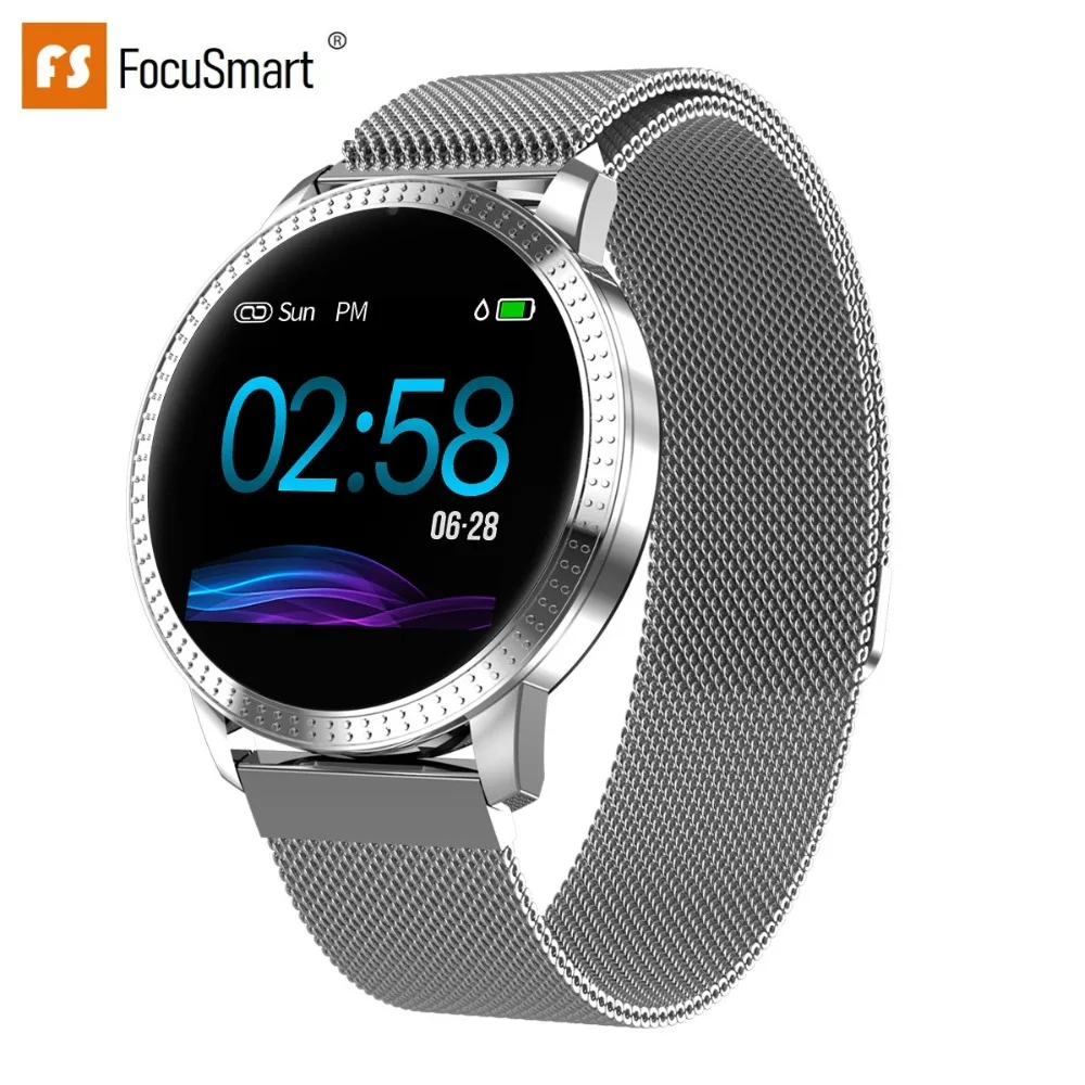 FocuSmart CF18 Смарт часы кровяное давление фитнес трекер пульсометр мульти спортивные