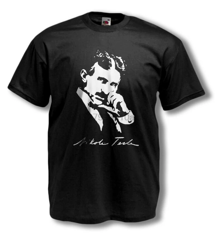 NICOLA футболка Tesla Genius Inventer Futurist Engineer Мужская цветная футболка|Мужские футболки| |