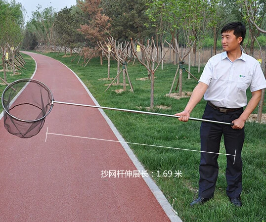 Складная рыболовная сеть из нержавеющей стали быстросохнущая телескопическая