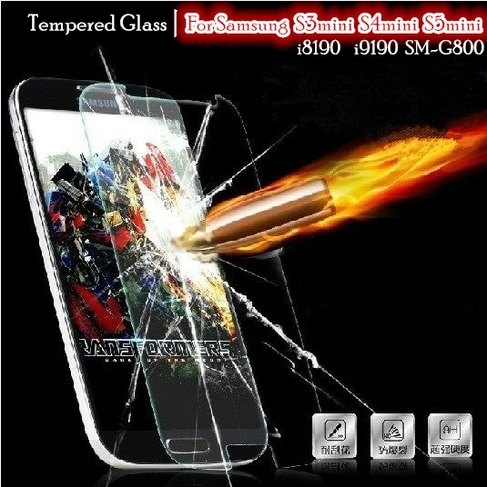 Закаленное стекло для Samsung Galaxy S3mini i8190 S4 mini i9190 S5mini защитный экран смартфон