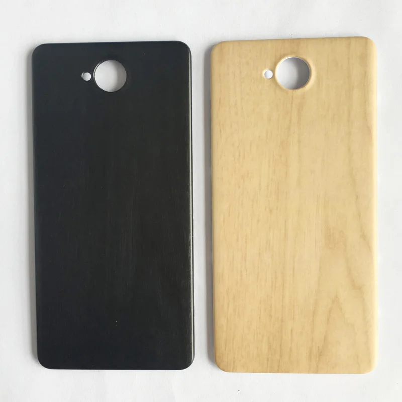 Оригинальная новая деревянная задняя крышка для Microsoft lumia 650 аккумулятора
